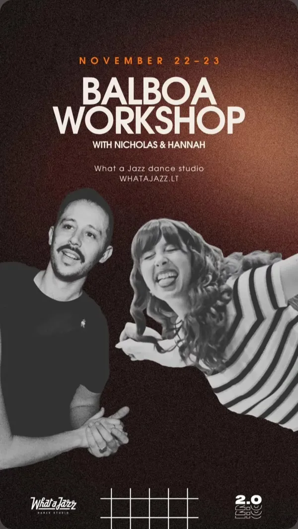 Balboa workshop with Hannah at What A Jazz